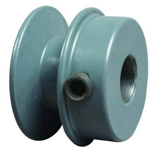 1/2 in Fixed Bore 1 Groove V-Belt Pulley 2.05 in OD(AK2012)