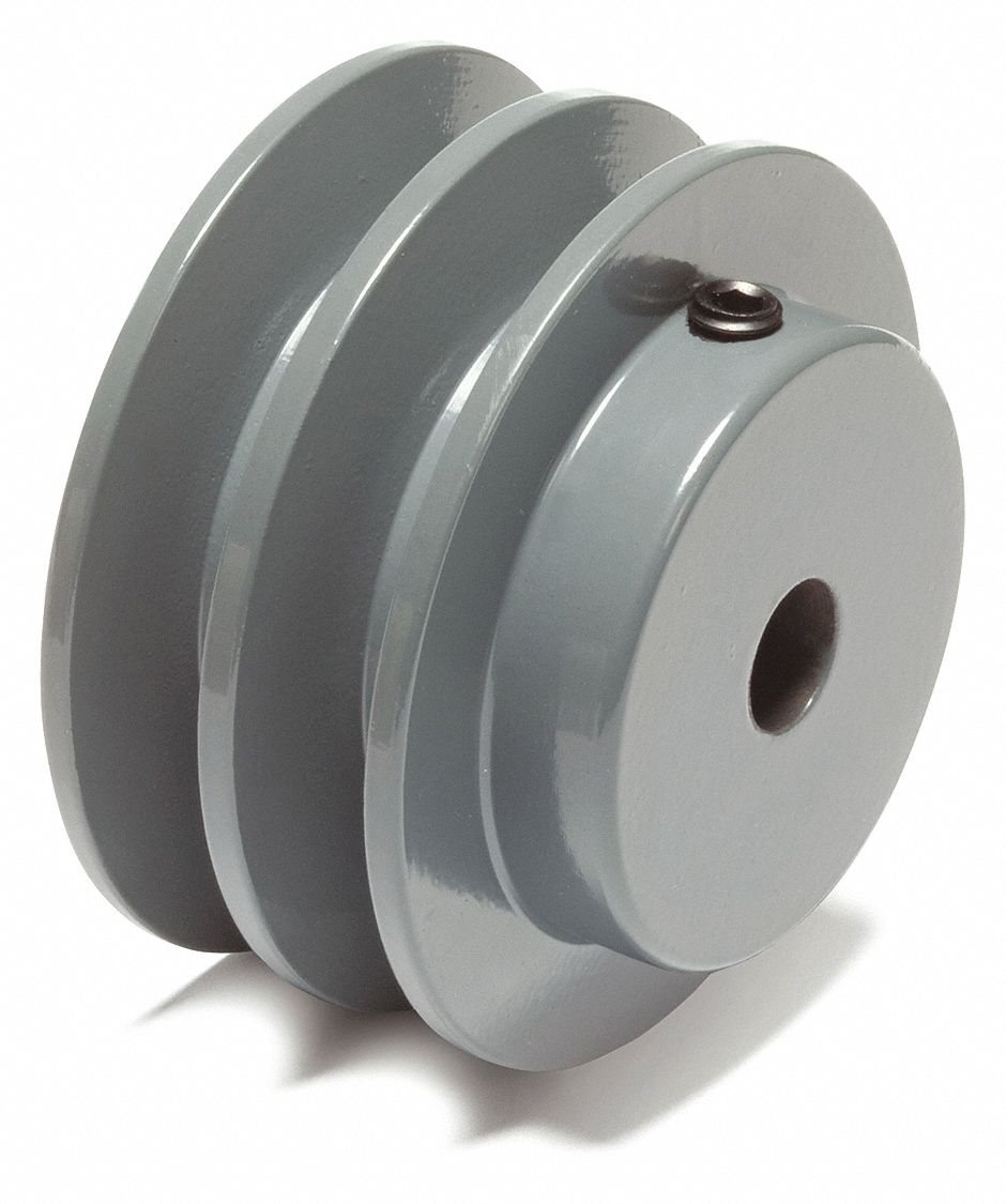 Tb Woods VBelt Pulley,Finished,0.5in,1.38in 2AK2212