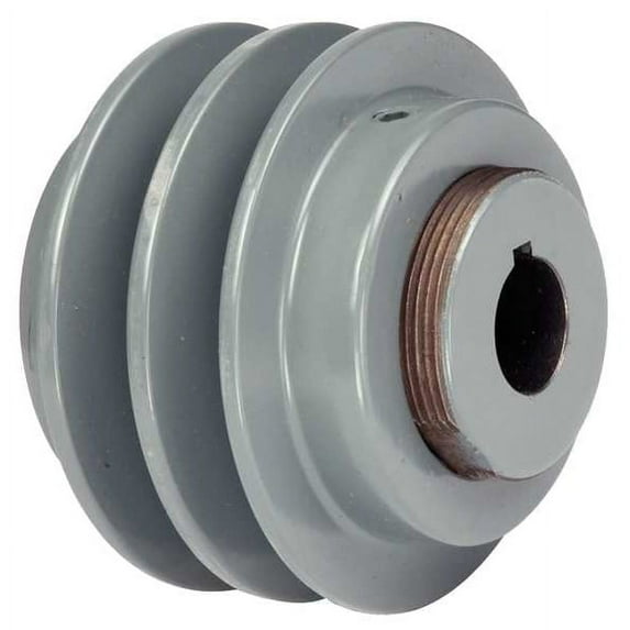 Tb Woods VarPitchVBeltPulley,V-Ribbed,1in,Iron 2VP501
