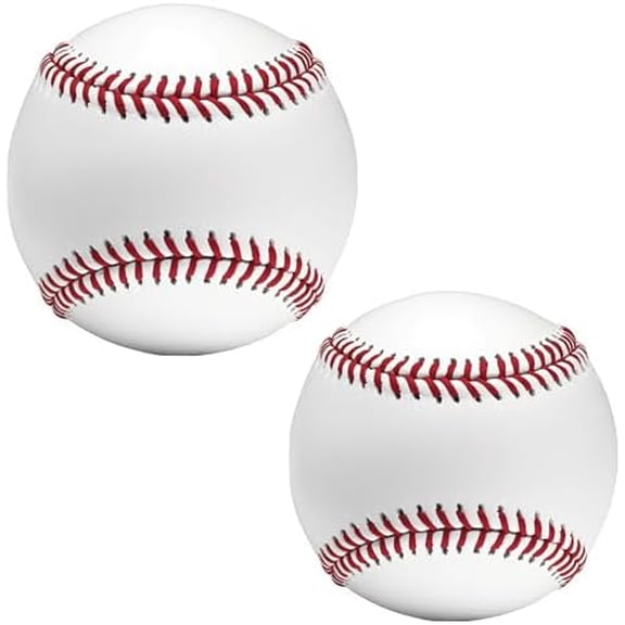 Tballs Training Baseballs Sponge Rubber Core, Reduced Impact Safety Baseballs, Unmarked Tee Ball Practice Baseball for League Play, Pitching, Hitting, Fielding, Autograph, Gifts