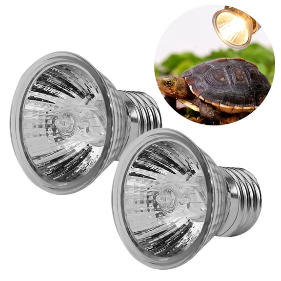 Tbest 75W Heating Light Bulb Aquarium Lamp for Pet Reptile Turtles, Reptile Heating Light, Aquarium Heating Light