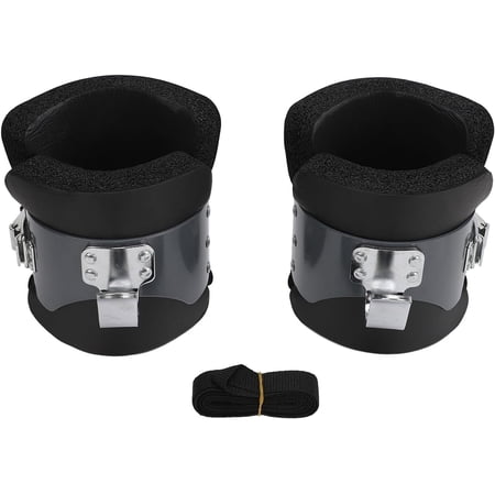 Tbest Inversion Boots, Inversion Hang Pull Up Boots with Band for Compression Relief Exercise Recovery