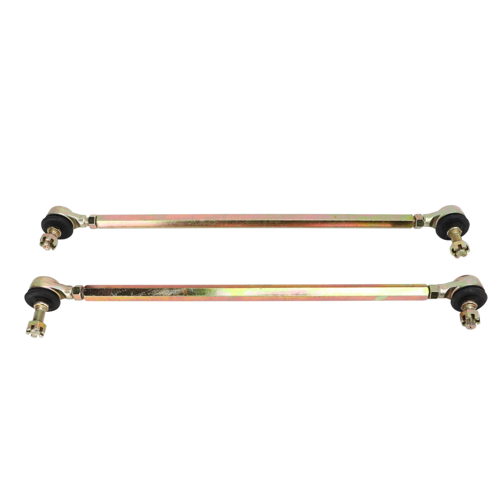 Tbest Tie Rod Assembly,1 Pair 330mm Tie Rod Kit Joint Assembly For 50cc
