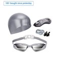thumbnail image 1 of Tbfunny Swim Goggles Swimming Goggles No Leaking with Nose Clip, Earplugs, Swim Cap and Case for Men Women, 1 of 6