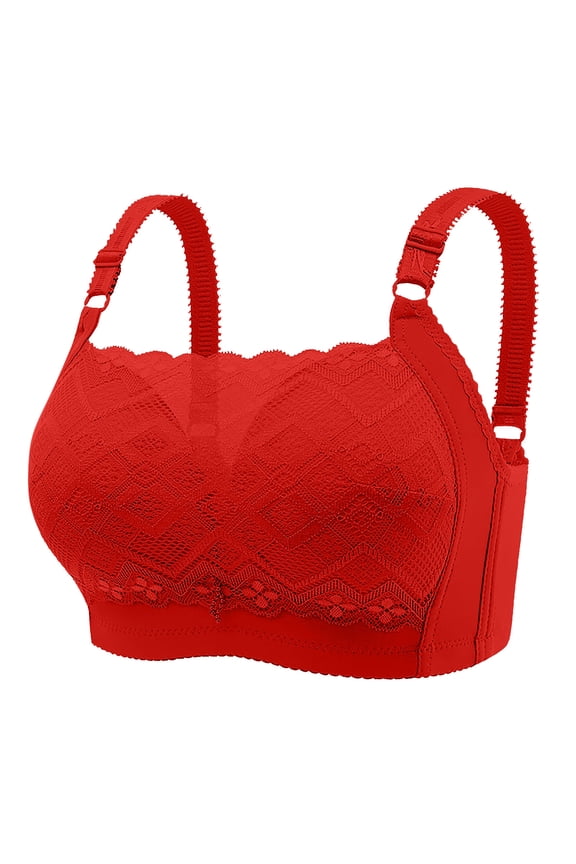 Bras for Women Plus Size,Wirefree Padded Bra Push Up,Woman Sports Bra Without Steel Rings Everyday Bras Vest Lingerie Underwear,Women's T-Shirt Bras