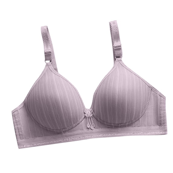 Tbopshirt Bras for Women Plus Size,Wirefree Padded Bra Push Up,Woman's Embroidered Glossy Comfortable Breathable Bra Underwear No Rims,Women's T-Shirt Bras