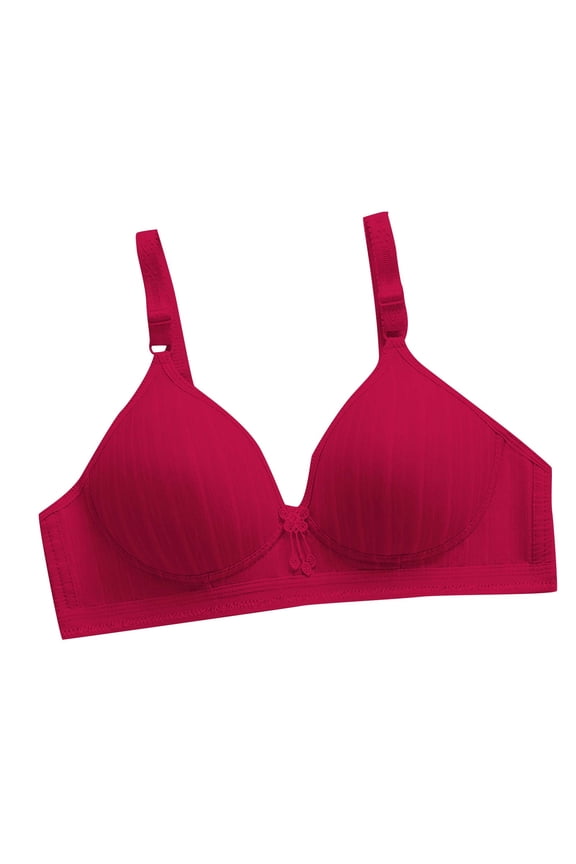 Bras for Women Plus Size,Wirefree Padded Bra Push Up,Woman's Embroidered Glossy Comfortable Breathable Bra Underwear No Rims,Women's T-Shirt Bras