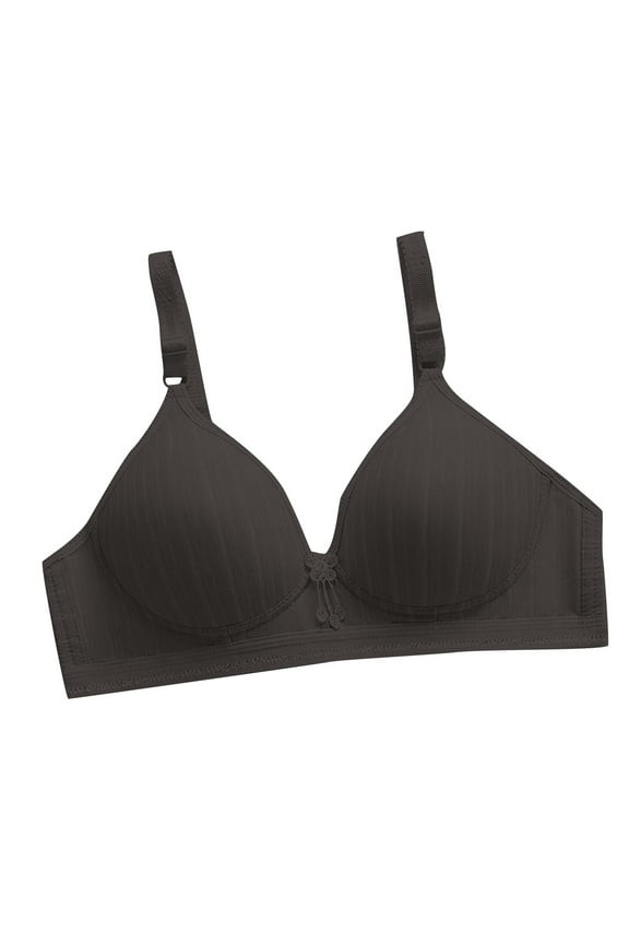 Bras for Women Plus Size,Wirefree Padded Bra Push Up,Woman's Embroidered Glossy Comfortable Breathable Bra Underwear No Rims,Women's T-Shirt Bras