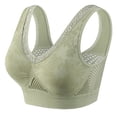 thumbnail image 1 of Tbopshirt Bras for Women Push Up Bra Plus Size Middle Aged and Elderly Bras Without Steel Rings Large Size Underwear Front Button Style Bra Comfortable Bra, 1 of 3