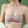 thumbnail image 1 of Tbopshirt Bras for Women Bra Wire Free Underwear OnePiece Bra Everyday Underwear Wrap Chest Without Steel Ring Bras, 1 of 5