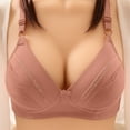 thumbnail image 1 of Tbopshirt Bras for Women,Clearance Woman's Comfortable Lace Breathable Bra Underwear No Rims, 1 of 5