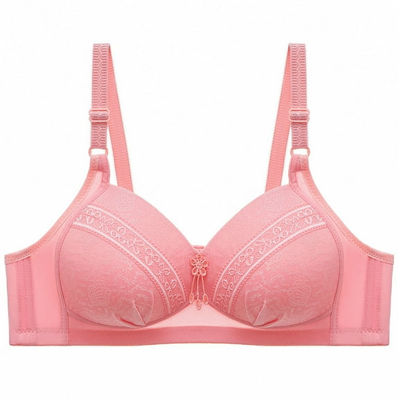 Tbopshirt Bras for Women,Woman's Solid Color Comfortable Hollow Out Perspective Bra Underwear No Rims