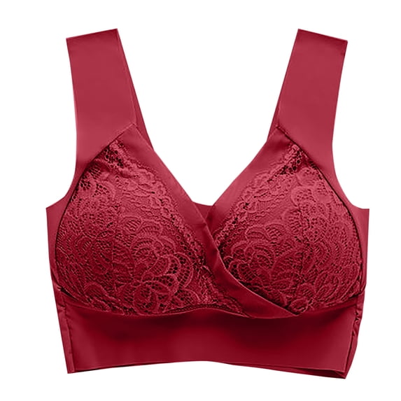 Tbopshirt Bras for Women Clearance,Women Bras Seamless Push up Sports Bra Comfortable Breathable Base tops Underwear,Summer Savings Clearance