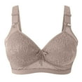 thumbnail image 1 of Tbopshirt Bras for Women,Womens Solid Lingerie Bras Plus Size Underwear Bralette Bras Comfortable Bra, 1 of 1