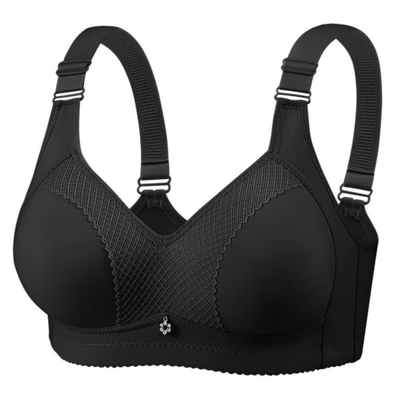 Tbopshirt Bras for Women Push Up Bra Large Size Comfortable Breathable and Gathered Thin Cups Underwear Daily Bra