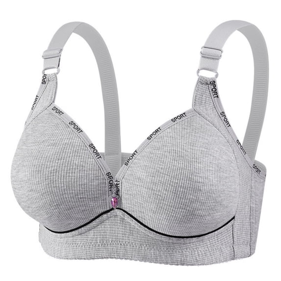 Tbopshirt Bras for Women Push Up Bra Large Size Comfortable Breathable and Gathered Thin Cups Underwear Daily Bra