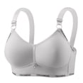 thumbnail image 1 of Tbopshirt Bras for Women Push Up Bra Thin and Comfortable Fixed Cup Bra Without Rims Gathers Breathable Underwear Daily Bra., 1 of 2