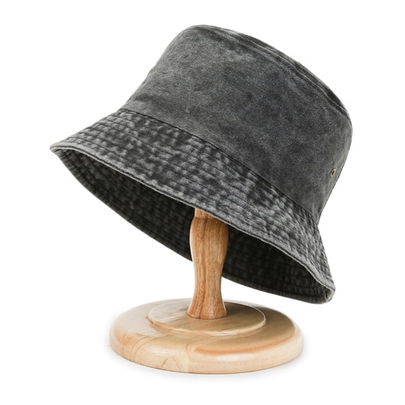 Tbopshirt Bucket Hat for Women Summer Summer Sun Protection Fashion Solid Color Retro Outdoor Sun-hat Cowboy Hat Fisherman Bucket Hat Cap