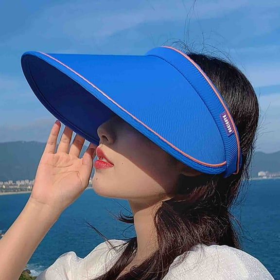 Tbopshirt Bucket Hat for Women Summer Women's Summer Sun Protection Fashion Outdoor Sunhat Peaked Cap
