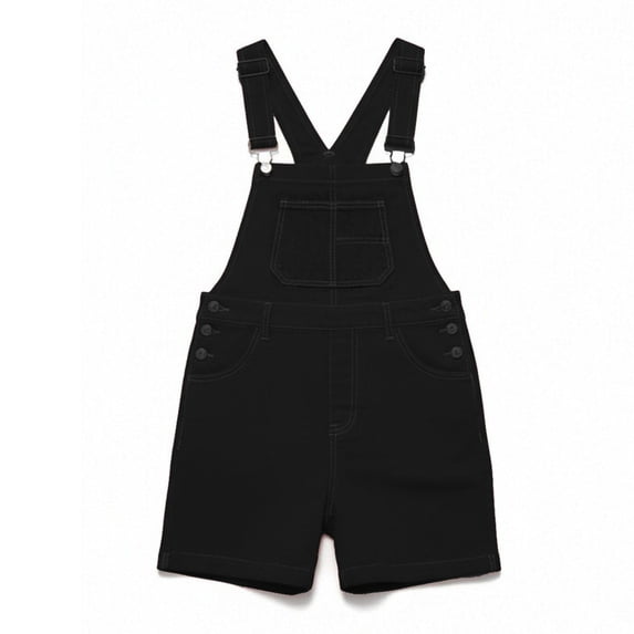 Tbopshirt Cargo Shorts for Men Overalls Shorts Men Casual Fashion Soid Breast Pocket Washed Suspender Short Pants Cargo Pants