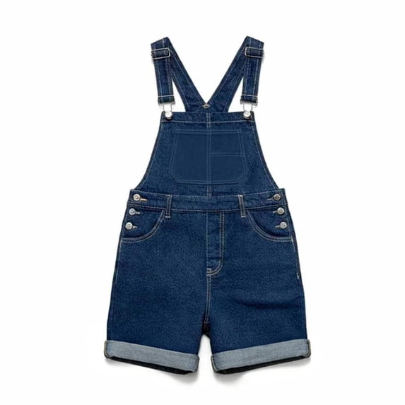 Tbopshirt Cargo Shorts for Men Overalls Shorts Men Casual Fashion Soid Breast Pocket Washed Suspender Short Pants Cargo Pants