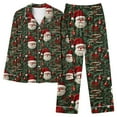 thumbnail image 1 of Iyufng Christmas Pajamas for Women Set,Womens Pajama Sets,Christmas Pjs Sets for Women with Pockets 2 Piece Long Sleeve Printed Home Wear,Womens Plus Loungewear, 1 of 8