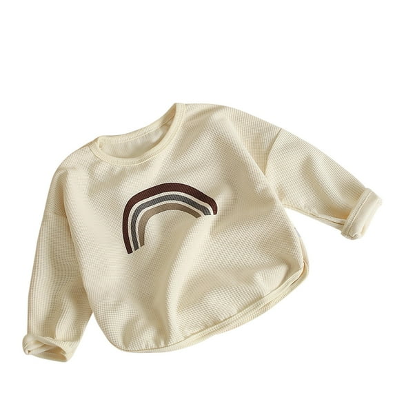 Tbopshirt Girls Hoodies,Girls Sweatshirts,Hoodies for Girls,Children Hoodie Long Sleeved Top Baby Top Long Sleeved Round Neck Top/shirt,Hoodless Sweatshirt