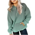 thumbnail image 1 of Tbopshirt Girls Hoodies,Girls Sweatshirts,Hoodies for Girls,Children's Shirt Long Sleeved T-shirt Printed Round Neck Short Tops for Boys and Girls,Girls Hooded Sweatshirts, 1 of 4