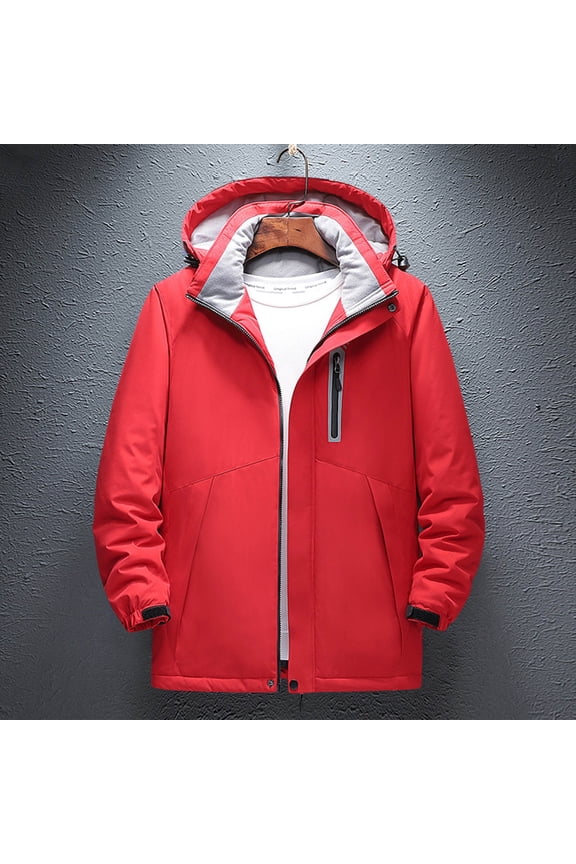 Heated Jacket Winter Coats for Women,Men's and Women's Same Eight Heating and Thickening Hooded Charging Suit