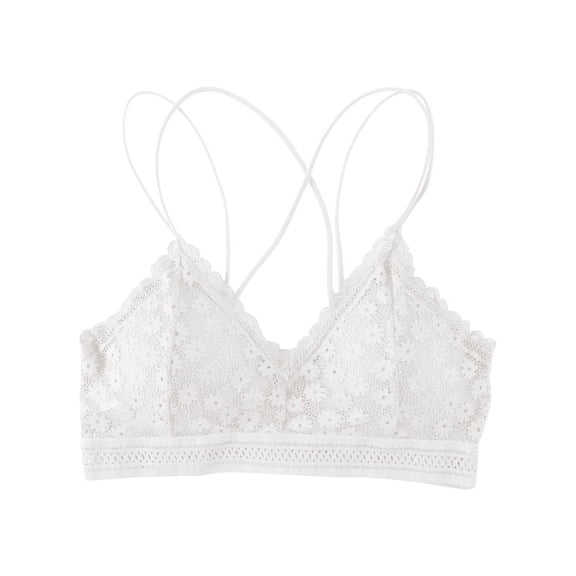 Tbopshirt Lace Bras for Women Plus Size,Wirefree Push up Bras,Ladies Fashion Charming Comfortable Breathable No Steel Lace Flowers Underwear,Women's T-Shirt Bras