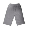 thumbnail image 1 of Tbopshirt Linen Shorts Women Plus Size Capris,Womens Fashion Casual Pants Gifts for Women,Solid Color Shorts Capris, 1 of 8