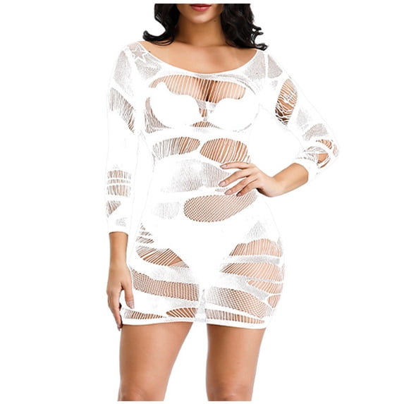 Tbopshirt Lingerie for Women,Womens Lingeries Set Women Solid Color Underwear Bra Perforated Skirt Hollowed Out and Lingerie,Valentines Day Gift for Her