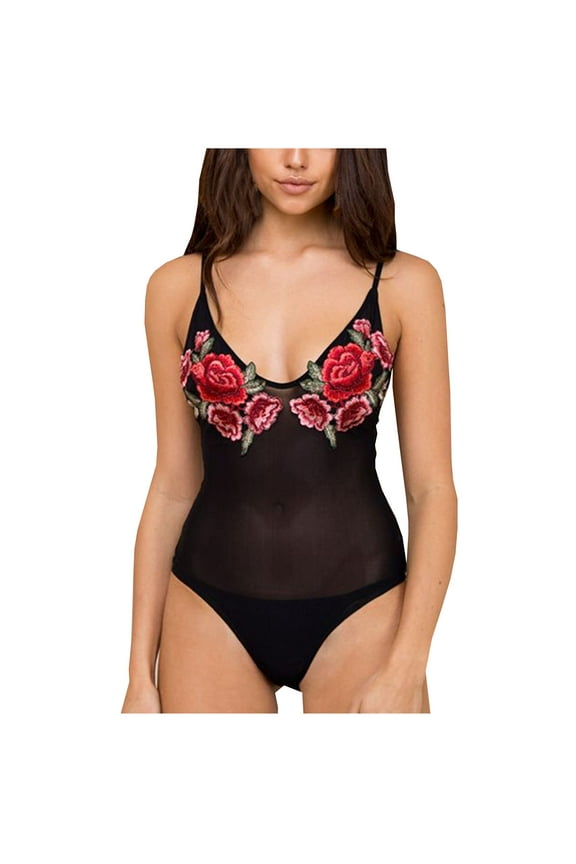 Lingerie for Women,Womens Lingeries Women's Fashion Fashion Bodysuit Lace Embroidery Hollow Fashion Lingerie,Valentines Day Gift for Her