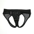 thumbnail image 1 of Tbopshirt Men's Brief Underwear,Men's Ice Silk Underwear Low Waist Sexy U Bag Traceless T-shaped Underwear,Mens Gift, 1 of 3