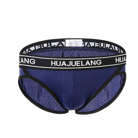 Tbopshirt Men's Brief Underwear,Men's Solid Color Low Waist Briefs Underpants,Mens Gift