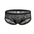 thumbnail image 1 of Tbopshirt Men's Underwear Briefs Clearance,Fashion Full lace Strap Mens Underwear Men's Underwear Lingerie,Mens Gift, 1 of 2