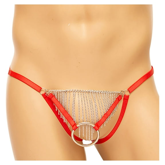 Tbopshirt Men's Underwear Briefs Clearance,Men Thong Low Waisted And Playful Underwear,Underwear String Bikini Briefs,Mens Gift