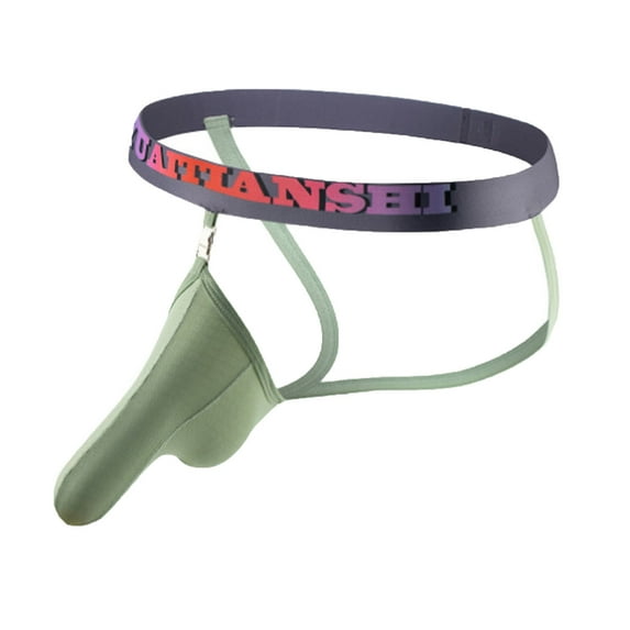 Tbopshirt Men's Underwear Briefs,Mens Underwear Nose T Pants With Detachable Lock Buckle T-shaped Pants Funny And Underwear,Underwear String Bikini Briefs,Mens Gift