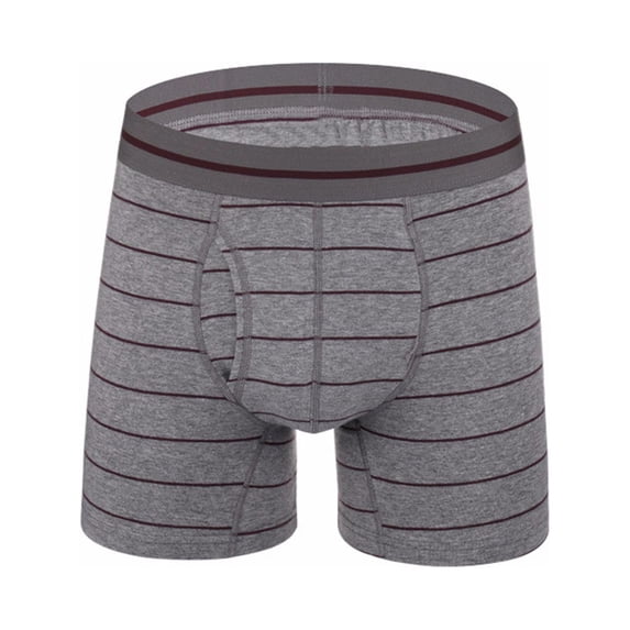 Tbopshirt Mens Boxers Briefs,Men's Striped Underwear With Side Opening And Boxer Shorts Briefs Pants,Mens Gift