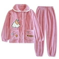 thumbnail image 1 of Tbopshirt Pajamas for Women,Women's Soft And Comfortable Couples' Winter Large Thickened And Plushed Home Set,Womens Pajama Sets, 1 of 3