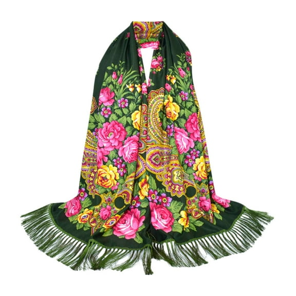 Tbopshirt Scarf for Women,Gifts for Women,Christmas Gifts Women Lady Folk-Custom Print tie Tassel Square Scarf Wrap Shawl Travel Scarve Womens Scarves