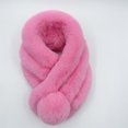 thumbnail image 1 of Tbopshirt Scarf for Women Christmas Sale Deals,Gifts for Women,Christmas Gifts Women Versatile Warm Imitation Three Tube Scarf Winter Thickened Plush Scarf Womens Scarves Holiday Savings, 1 of 3