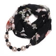 thumbnail image 1 of Tbopshirt Scarf for Women,Gifts for Women,Women Cotton Linen Necklace Pendant Scarf Ethnic Style Soft Necklace Scarf,Womens Scarves, 1 of 1
