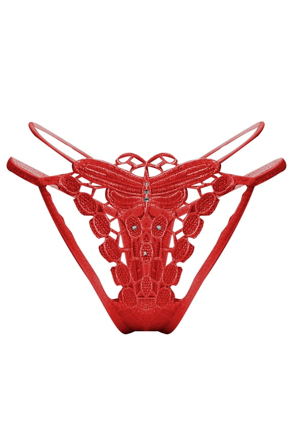 Sexy Lingerie for Women,Womens Lingeries Fashion Lace Women Solid Comfort Underwear Skin Friendly Briefs Panty Intimates Thon,Valentines Day Gift for Her