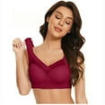 thumbnail image 1 of Tbopshirt Summer T-Shirt Sports Bras,Plus Size Bras for Women Full Cup Seamless Push Up Shaping Wire Free Everyday Bra, 1 of 3
