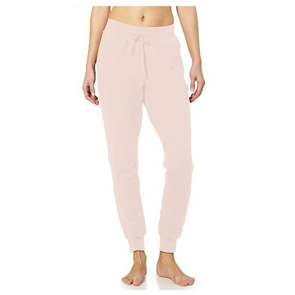 Tbopshirt Sweatpants for Women with Pockets New Solid Color Drawstring Elastic Leggings Jogging Sports Pants,S-XXXL