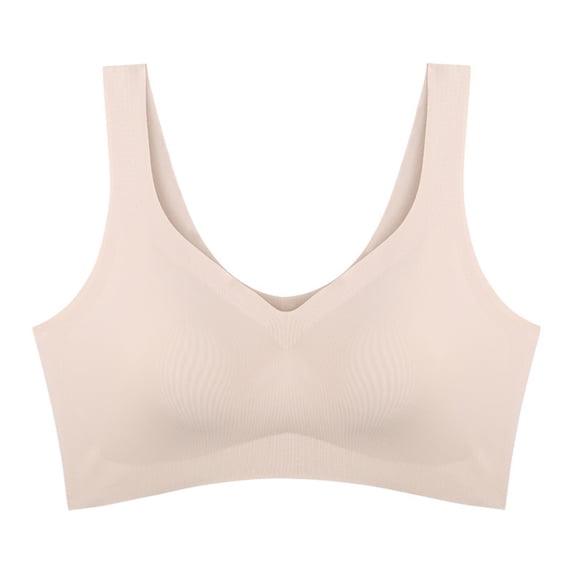 Tbopshirt Tbopshirt Wireless Sports Bras for Women Plus Size Clearance,Stretch Push-Up Womens Bras,Women top Bra Wire Free Underwears Base Style Sports Lingerie,Up to 50% Off Fashion