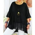 thumbnail image 1 of Tbopshirt Top for Women Summer Casual Comfortable Print Pattern Round Neck Short Sleeve, 1 of 5