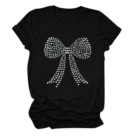 Tbopshirt Valentine's Day T-Shirts for Women Short Sleeve Graphic Tees, Plus Size Womens Tops,Valentines Day Fashion Printed T-shirt S-XXXL