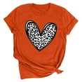 thumbnail image 1 of Tbopshirt Valentine's Day T-Shirts for Women Short Sleeve Graphic Tees, Printing Love Heart Round Neck Plus Size Womens Tops S-XXXL, 1 of 2
